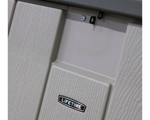 Auflagenbox LIFETIME 568 l inkl. Gasdruckfedern 153 x 72 x 69 cm sand – Bild 9