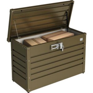 Paket Box Biohort 100 195 l inkl. Gasdruckfeder 101 x 46 x 61 cm bronze-metallic