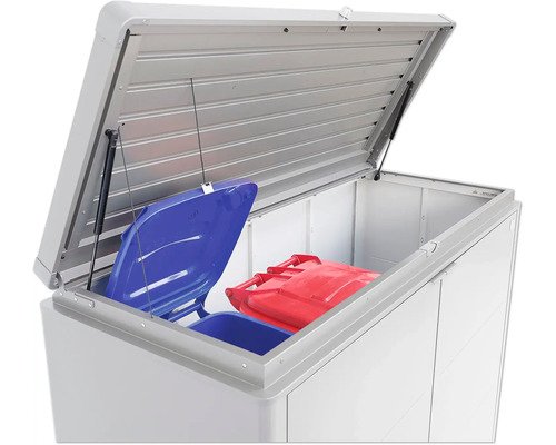 Terrassenschrank Biohort HighBoard 160x70x118 cm anthrazit – Bild 4